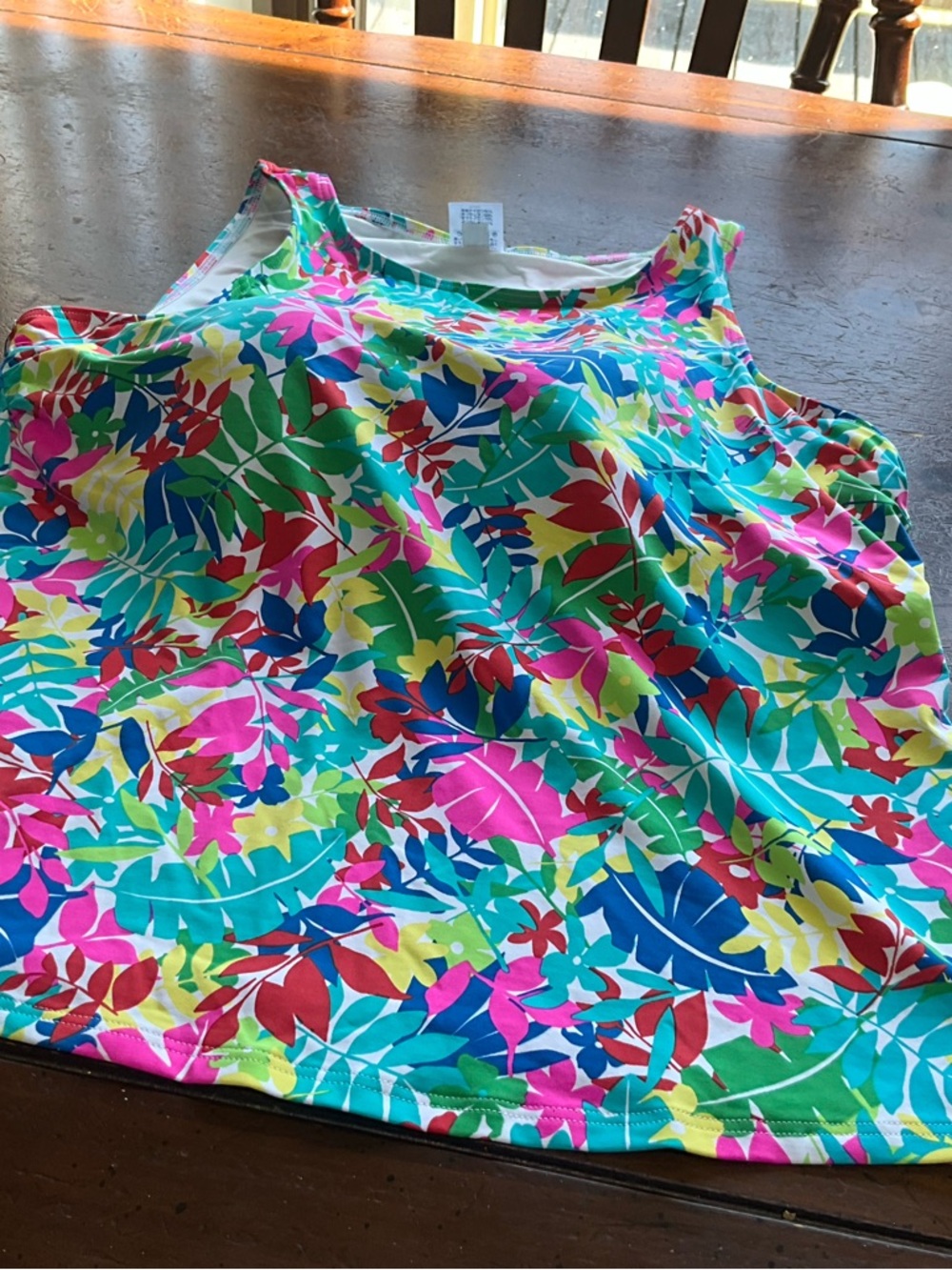 Lands End size 18 swimsuit top - Picture 6 of 7